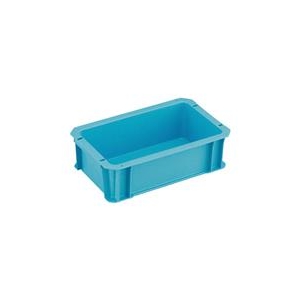 トラスコ中山 TRUSCO　DA型エコキャップ再生コンテナ　5L　ライトブルー DA-5EC-LB-イメージ1