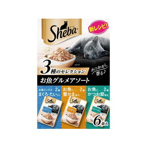 マースジャパン シーバ リッチ お魚グルメアソート 35g×6袋 FC578NP-イメージ1