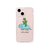 168cm iPhone 13 mini用ハイブリッドクリアケース Let's play 168251I13MN-イメージ1