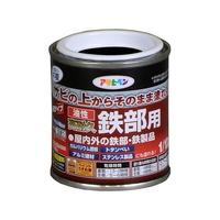 アサヒペン 油性 高耐久鉄部用 1／12L ツヤ消し黒 FC200NV