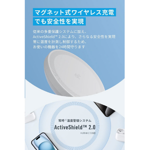 Anker ワイヤレス充電スタンド ホワイト A25X1N21-イメージ5