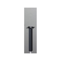 光 アイテック スマートレグ 角脚 25×25×200mm 黒 FCM0461-KSK252-1