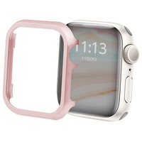 GAACAL Apple Watch Series 7-8 [45mm]用メタリックフレーム ピンク W00114P6