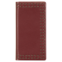 Eblouir iPhone XS/X用ケース Dot Studs Diary レッド EB10251I8
