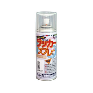 アトムサポート アトムペイント/ラッカースプレーE 300mL クリヤー FC690SM-イメージ1