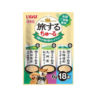 いなば 旅するちゅーる 3種の大地の恵 6g*18本 FCE080K