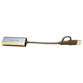 WAVLINK 2-in-1 USB-C 2．5Gbps 有線LANアダプター WL-NWU330GCA