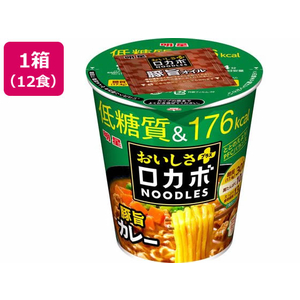 明星食品 ロカボNOODLESおいしさプラス 豚旨カレー 12食 FC742PW-イメージ1