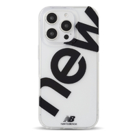 エム・ディー・シー iPhone 16 Pro用new balance [クリアケース/new] ブラック MD-75543-1