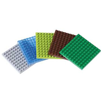 カワダ ナノブロック プレートセット(10×10) NB-024 ﾅﾉﾌﾞﾛﾂｸNB024ﾌﾟﾚ-ﾄｾﾂﾄ10X10