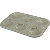 富士ホーロー ベイクウェア マドレーヌ・シェル型 6P 33247 FCM7310-029337001