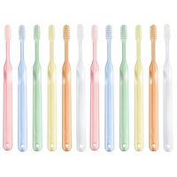 日本クリンテック パールコンパクト 歯科専用歯ブラシ フラット ふつう 1 FCG057Y-M-3214