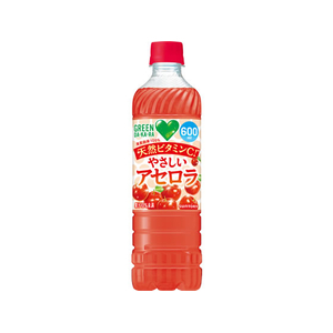 サントリー GREEN DA・KA・RA やさしいアセロラ 600mL FCJ286F-FDAS6-イメージ1