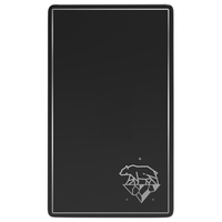 トリニティ スマ冷え Premium 貼って剥がせるスマートフォン冷却シート 蓄熱1．5倍 ラージサイズ ブラック TR-SHPL-BK
