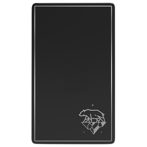 トリニティ スマ冷え Premium 貼って剥がせるスマートフォン冷却シート 蓄熱1．5倍 ラージサイズ ブラック TR-SHPL-BK-イメージ1