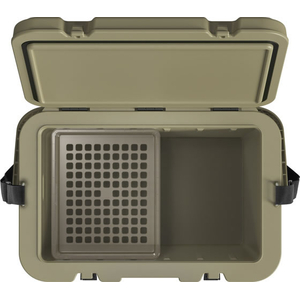 アイリスオーヤマ HUGEL クーラーボックス 40L カーキ FCJ079F-TC-40R-イメージ5