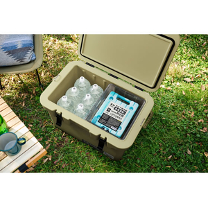 アイリスオーヤマ HUGEL クーラーボックス 40L カーキ FCJ079F-TC-40R-イメージ7