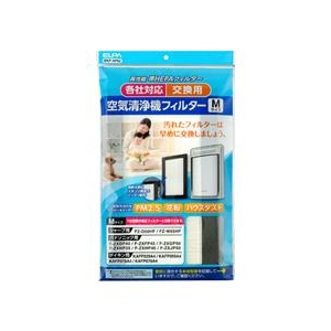 エルパ 交換用空気清浄機フィルター(Mサイズ) EKF-AF02 エルパ 交換用空気清浄機フィルター(Mサイズ) EKF-AF02