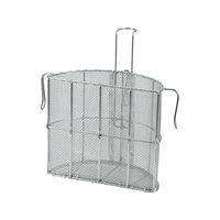 新越ワークス EBM 18-8 半円型 スープ取りザル 39cm用 FC911KX-0016300