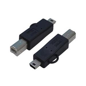 変換名人 USB B(オス)→miniUSB(オス) USBBA-M5A-イメージ1