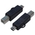 変換名人 USB B(オス)→miniUSB(オス) USBBA-M5A-イメージ1