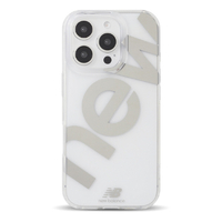 エム・ディー・シー iPhone 16 Pro用new balance [クリアケース/new] シルバー MD-75543-2