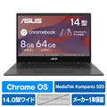 ASUS ノートパソコン Chromebook CM14 Flip グラヴィティグレー CM1402FM2A-EC0046