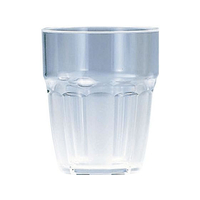 関東プラスチック工業 PC マーレ 段付タンブラー KB-111 クリア FC356LV-7460210