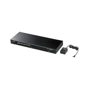 サンワサプライ PS/2・USB両対応パソコン自動切替器(8：1) SW-KVM8UP-イメージ1