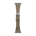 オウルテック Apple Watch (38/40/41mm)用ニュアンスカラー スリムレザーバンド mignonne モカ OWL-MINAWBS02-MO