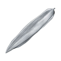 江部松商事 18-8 笹 カトラリーレスト シルバー FC865LB-1019200