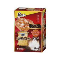 ユニ・チャーム 三ツ星グルメジュレ 鮪鰹にささみ添え 35g×8袋 FCF561N