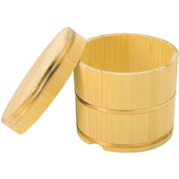 江部松商事 EBM/さわら製 飯枢 上物 かぶせ蓋型 18cm FC279LB-0822600