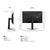 AOC ゲーミング液晶ディスプレイ 26．5型/2560×1440/HDMI、DisplayPort/ブラック/スピーカー：なし/280Hz ブラック Q27G4ZD/11-イメージ2