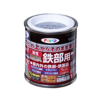 アサヒペン 油性 高耐久鉄部用 1／12L ツヤ消しグレー FC201NV