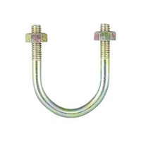 トラスコ中山 TRUSCO　PC管用Uボルト　クロメート　呼び径20A　ねじ径W3／8 TPCU-BT20A