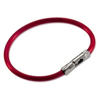 エスコ キーワイヤー 強力型 レッド 2.5×130mm FCV9496-EA916ZL-15