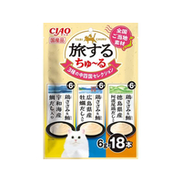 いなば 旅するちゅーる 3種の中四国 6g×18本 FCE081K