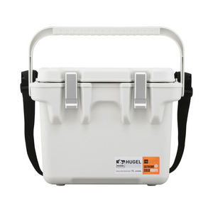アイリスオーヤマ 真空断熱クーラーボックス 15L アッシュホワイト FCJ080F-VITC-15-イメージ1