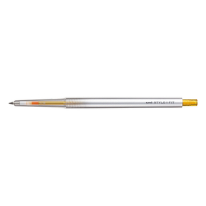 三菱鉛筆 スタイルフィット ゲルインクボールペン ノック式(リフィル入) 0．28mm ゴールデンイエロー UMN1392869-イメージ1