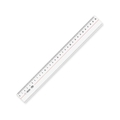 共栄プラスチック メタクリル直線定規 30cmA-3030 FC981WK-4607017