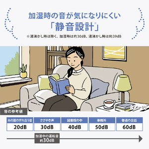 象印 スチーム式加湿器 グレー EE-DG50-HA-イメージ6