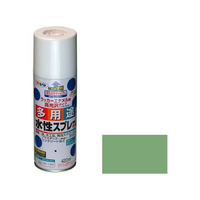 アサヒペン 水性多用途スプレー 420ml モスグリーン FC202NS