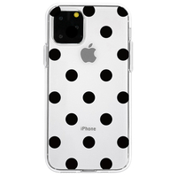 Dparks iPhone 11 Pro用ソフトクリアケース ドット DS17254I58R