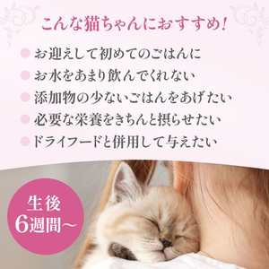 ペットプロジャパン HappyDays Cherie まぐろムース 子猫用 80g FCE822T-イメージ6