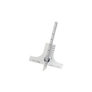 フジツール ミニデプスゲージ　測定範囲50mm　ベース寸法58mm 50M-イメージ1