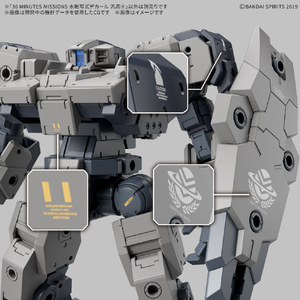 バンダイスピリッツ 30 MINUTES MISSIONS 水転写式デカール 汎用(4) 30MMｽｲﾃﾝｼﾔｼｷﾃﾞｶ-ﾙﾊﾝﾖｳ4-イメージ3