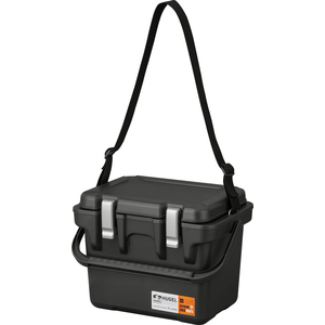 アイリスオーヤマ 真空断熱クーラーボックス 15L チャコールグレー FCJ081F-VITC-15-イメージ3