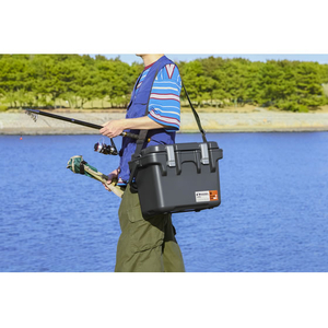 アイリスオーヤマ 真空断熱クーラーボックス 15L チャコールグレー FCJ081F-VITC-15-イメージ9