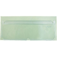 トラスコ中山 TRUSCO 粘着付カード差し 240mm×80mm 横型 10枚 10枚240×80220×50 FC956GJ-3527204